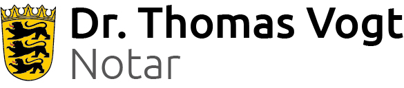 Notar Dr. Thomas Vogt